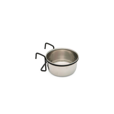 Ciotola Acciaio per Gabbie Volatili 150ml