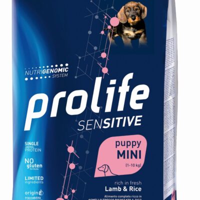 Prolife Sensitive Puppy Mini Agnello e Riso 7kg