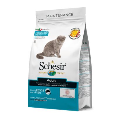 Schesir Adult Pesce 400g - Crocchette per Gatti