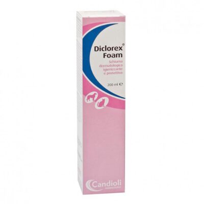 Diclorex Foam 200ml - Schiuma Dermatologica per Cani