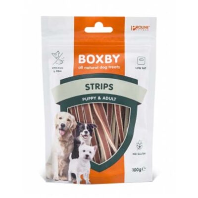Boxby Striscette 100gr - Snack per Cani