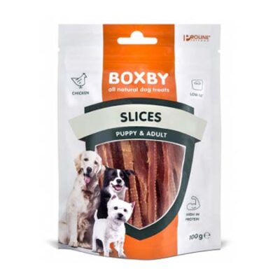 Boxby Fettine 100gr - Snack Naturale per Cani