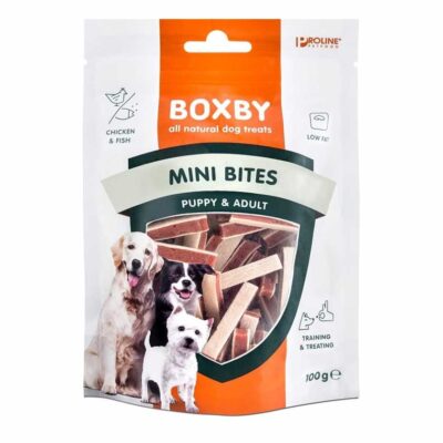 Boxby Mini Bites 100gr - Snack per Cani