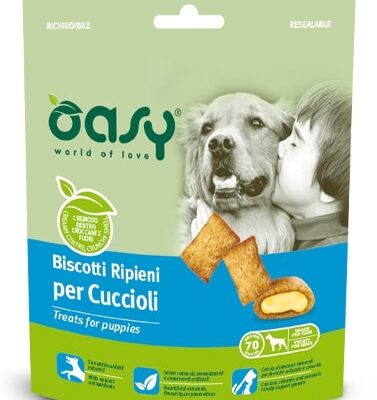 Oasy Biscotti Ripieni per Cuccioli 70g