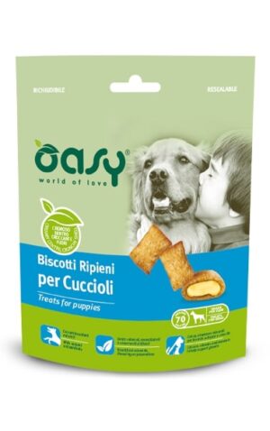 Oasy Biscotti Ripieni per Cuccioli 70g