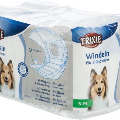 Pannolini a Mutandina per Cani Taglia S-M - 12 Pezzi