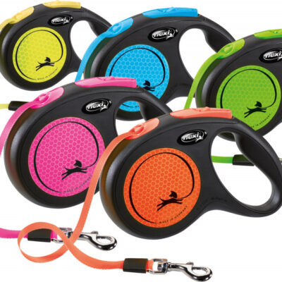 Flexi New Neon Fettuccia XS 3mt - Guinzaglio per Cani