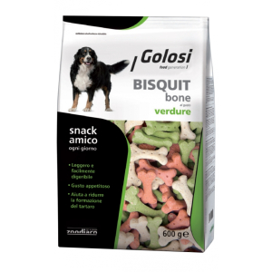 Golosi Biscotti Verdure 600g per Cani