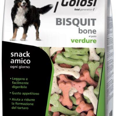 Golosi Biscotti Verdure 600g per Cani