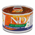 N&D Pumpkin Canine 140g - Agnello, zucca e mirtillo - Puppy mini