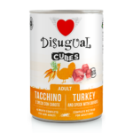 Disugual Cubes Dog 400g - Tacchino , Speck e Carote