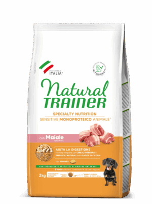 Trainer Sensitive Small&Toy Adult No Gluten con Maiale e Cereali Integrali