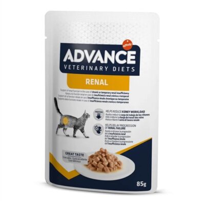 Advance Vet Renal 85g - Alimento Umido per Gatti con Insufficienza Renale
