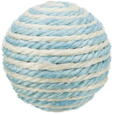 Palla in Sisal per Gatti con Sonaglio - Ø6cm