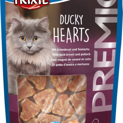 Premio Ducky Hearts per Gatto - Snack Delizioso 50g