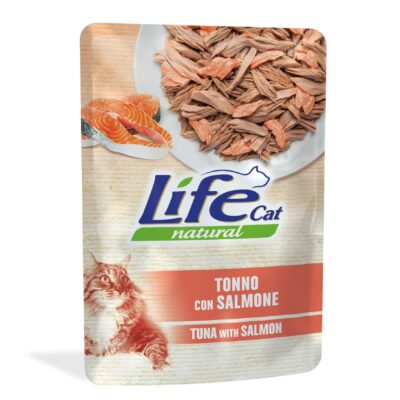 Life Cat Busta Tonno e Salmone 70g