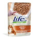 Life Cat Natural Buste Adult 70g - Coscia di pollo