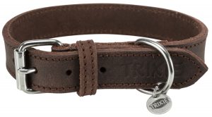Collare Rustico Marrone per Cani - Taglia L/XL