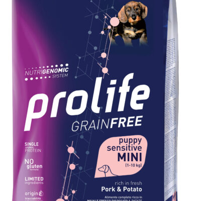 Prolife Grain Free Puppy Mini Maiale e Patate 2kg