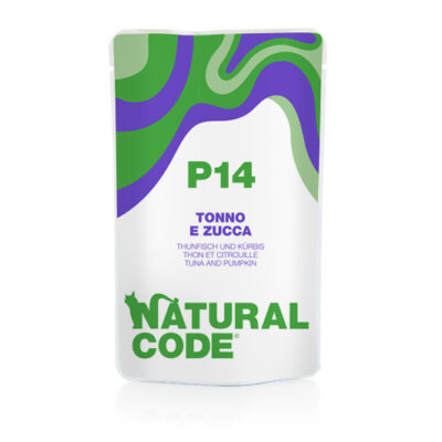 Natural Code P14 Tonno e Zucca per Gatti 70g