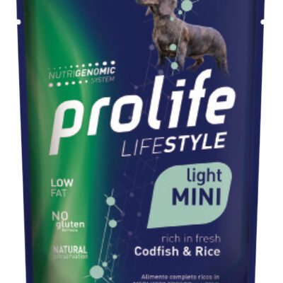 Prolife Dog LifeStyle Light Merluzzo e Riso 100g