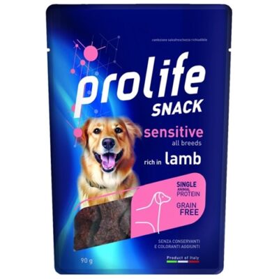PROLIFE SNACK GRAIN FREE ADULT AGNELLO 90G