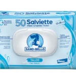 Sano e Bello Salviette Detergenti 50pcs - Talco