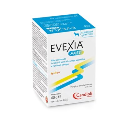 Evexia Fast - 30 Compresse per Cani