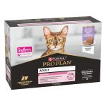 Purina ProPlan Adult Delicate Mousse al Tacchino – Alimento Umido Completo per Gatti Adulti con Digestione Sensibile - 12x85g