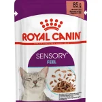Royal Canin Sensory Feel in Salsa – Alimento Umido Completo per Gatti Adulti che Stimola il Senso del Tatto - 85g