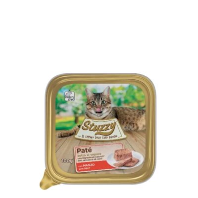 Stuzzy Cat Patè Manzo 100g