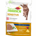 Natural Trainer Sensitive Adult Bocconcini in Salsa 85g - Maiale
