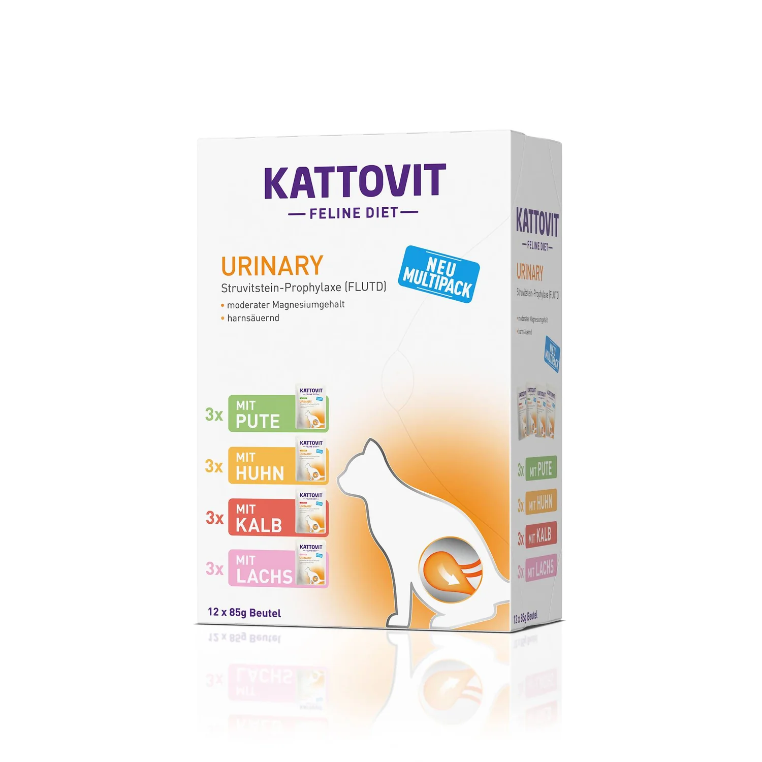 Kattovit Multipack Bocconcini in salsa Urinary 12x85g
