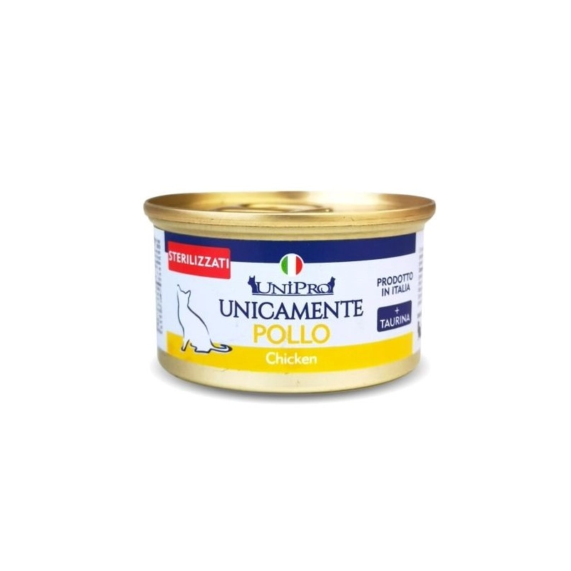 Unipro- Unicamente Sterilised Pollo 85g