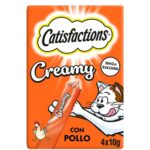 Catisfaction Snack Creamy per Gatto 4x10gr - Pollo