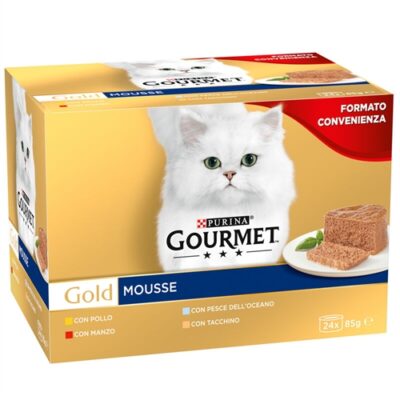 Gourmet Gold Multipack Mousse 24x85g per Gatti