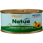 Natua Natural in Gelatina con Frutta e Verdura 85g - Tonnetto con Papaya