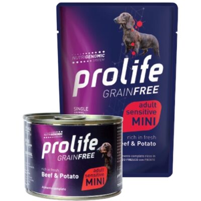 Prolife Dog Sensitive Adult Manzo e Patate 100g