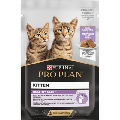 PURINA PROPLAN KITTEN PATÉ TACCHINO 75G