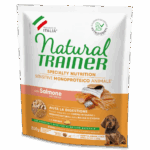 Trainer Sensitive Small&Toy Puppy&Junior No Gluten Salmone e Cereali Integrali - 800g