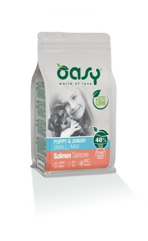 Oasy one puppy small/mini salmone 2,5kg