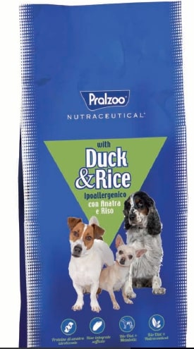 Pralzoo Ipoallergenico Anatra e Riso 12Kg