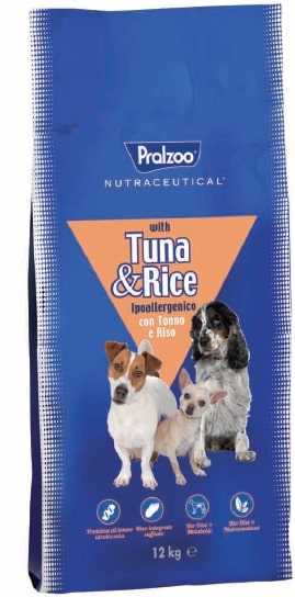 Pralzoo Ipoallergenico Tonno e Riso 12Kg