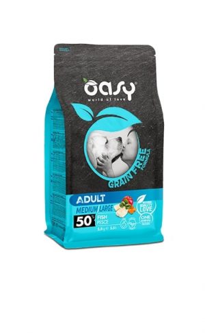 Oasy grain free adult small/mini pesce 2,5kg