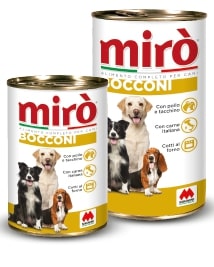 Mirò bocconi pollo e tacchino 415g