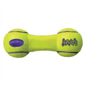 Kong medium air squeaker dumbbell