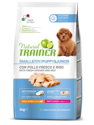 Natural trainer small&toy puppy&junior 2kg