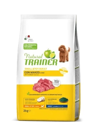 Natural trainer small&toy adult manzo 800g