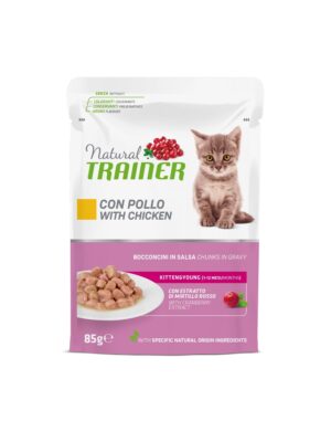 Natural trainer kitten pollo 85g