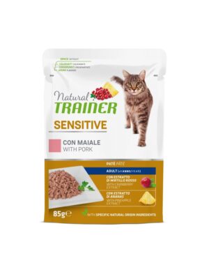 Natural trainer sensitive maiale 85g